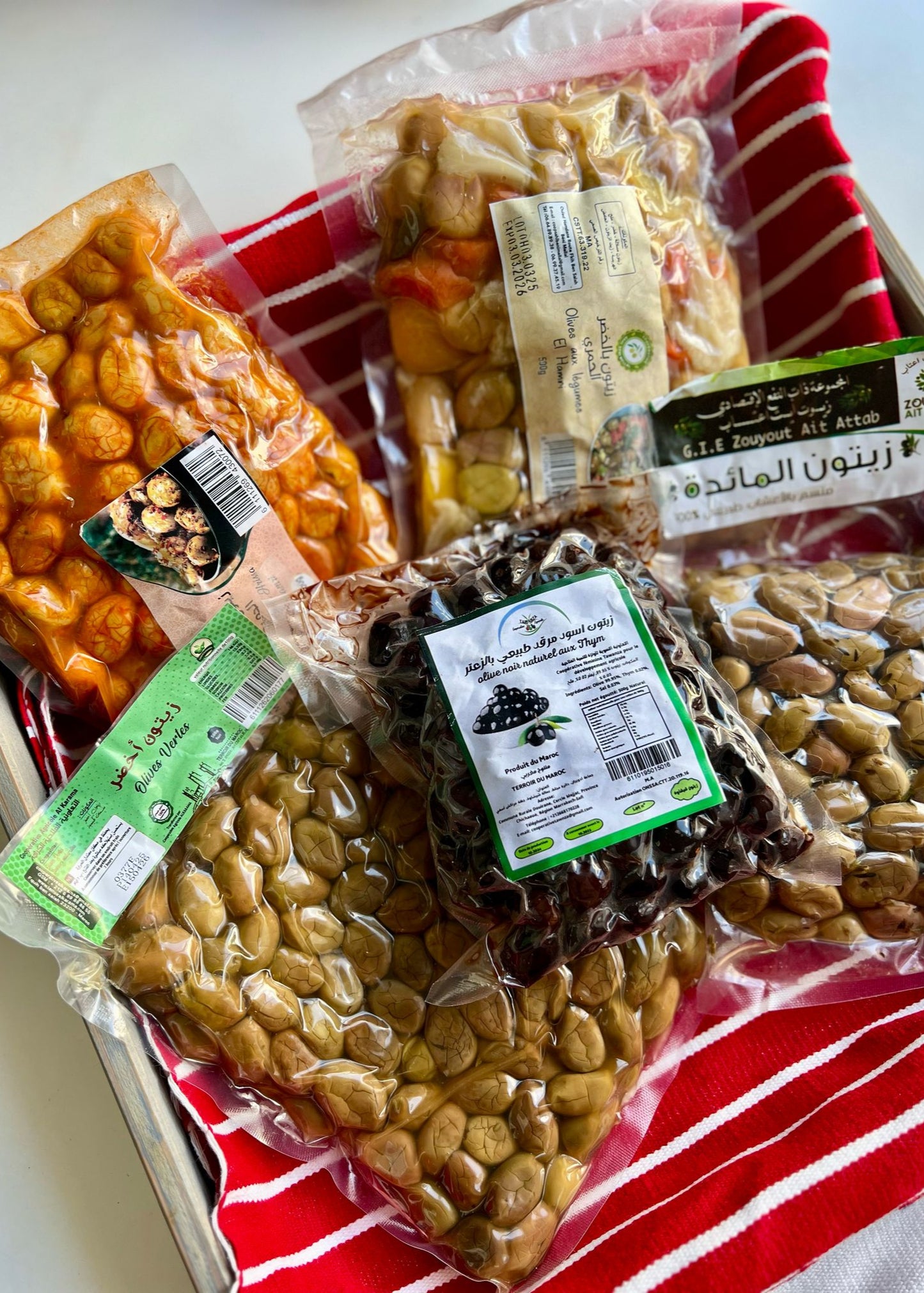 Mes olives bledi – Lot découverte de 5 variétés bio