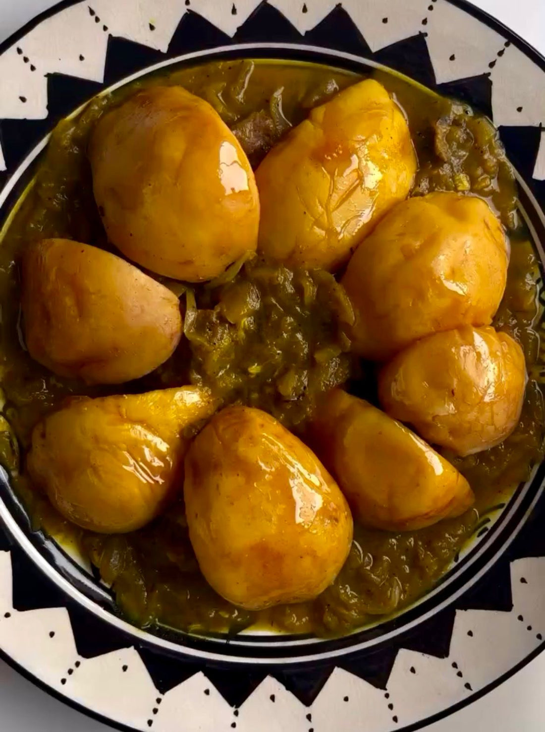 Tajine aux coings caramélisés