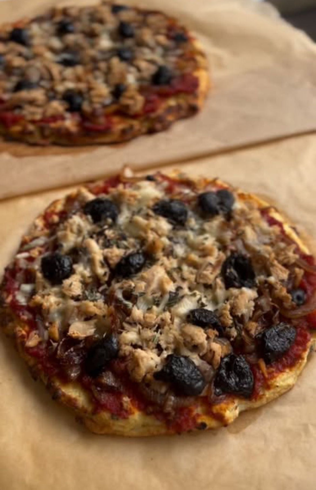 Pizza au chou-fleur