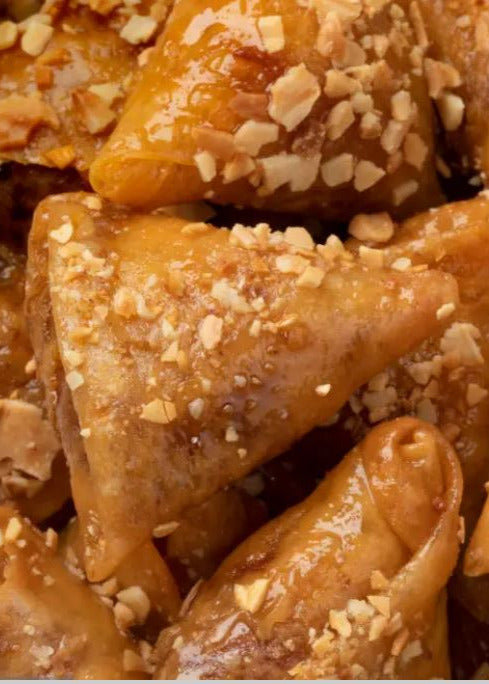 Briouates aux amandes